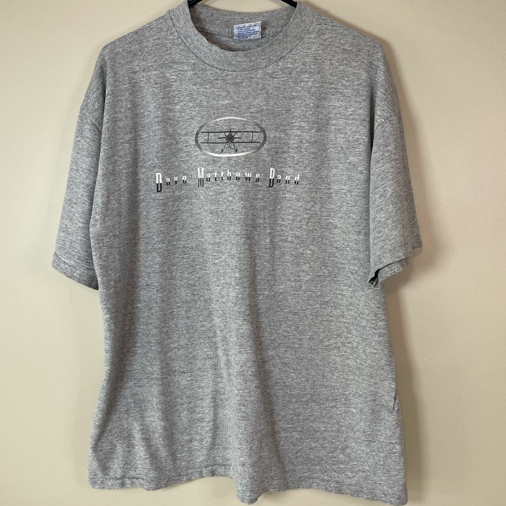 Vintage Dave Matthews Band Summer 1998‎ Tour Tee XL Airplane Graphic All Sport